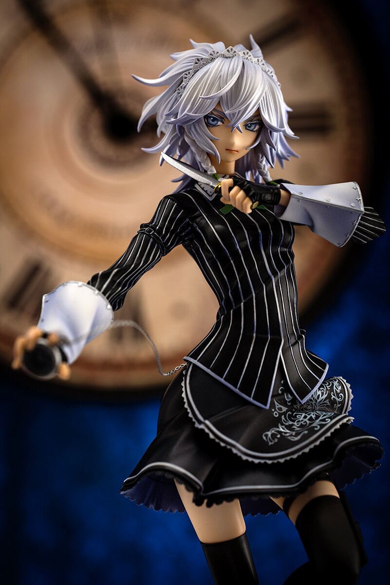 Touhou Touhou: Koumajou Densetsu Sakuya Izayoi Figure: ques Q