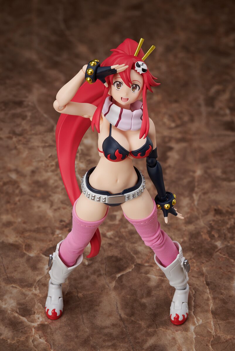 Original simon tengen toppa figura de ação gurren lagann yoko