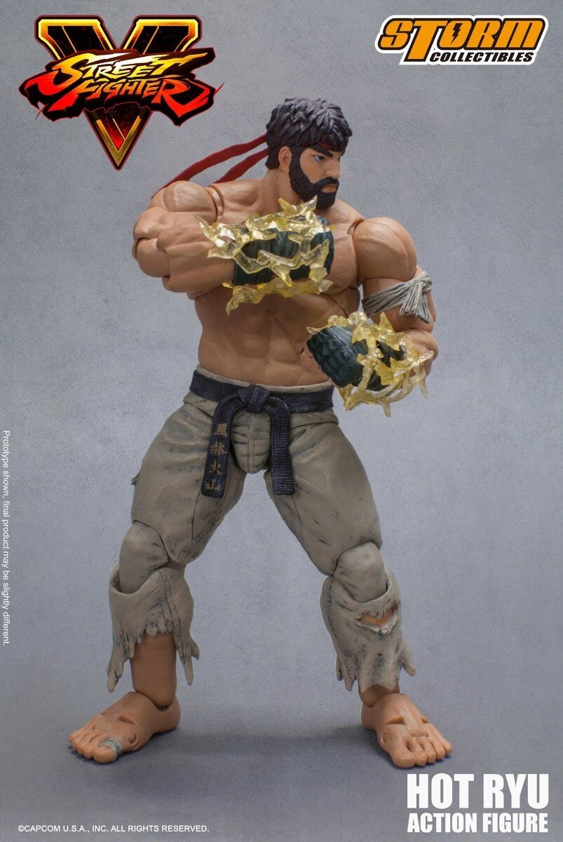 street fighter 5 collector's edition ryu figure