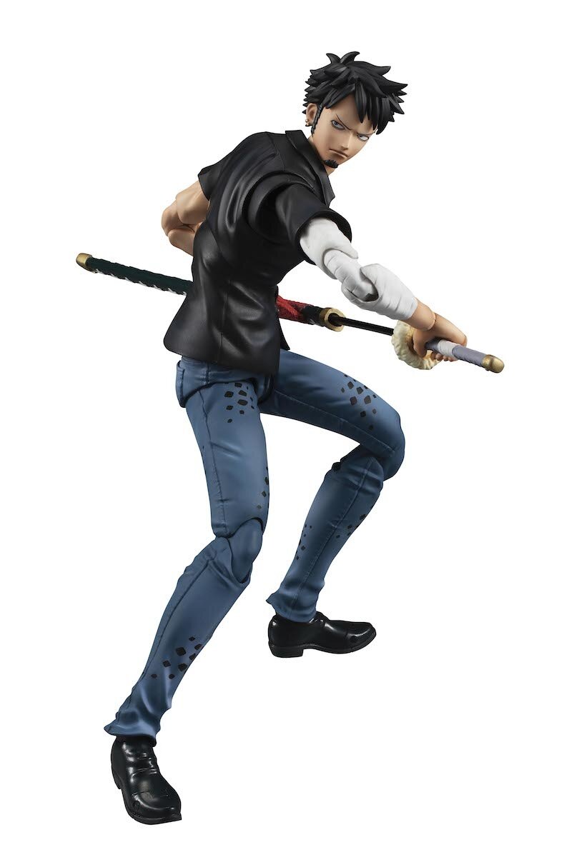 ONE PIECE - Figurine Variable Action Heroes Trafalgar Law Vers2 - 18cm :  : Figurine Megahouse One Piece