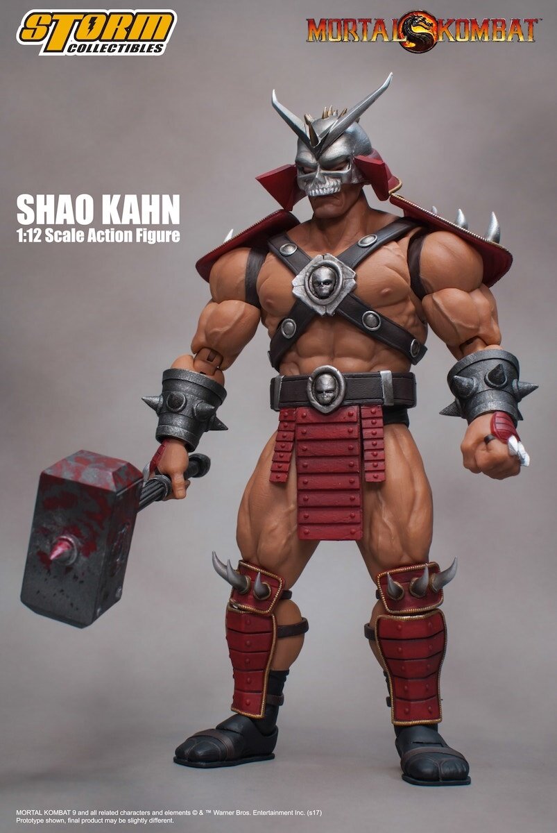 Mortal Kombat Shao Kahn 7 Action Figure Storm Collectibles - ToyWiz