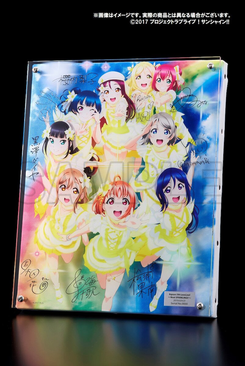 Love Live! Sunshine!! Uranohoshi Girls High School Store Layered Graph®  Aqours 5th Love Live! ～Next SPARKLING!!～