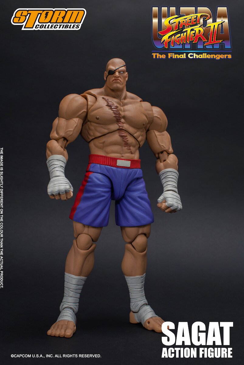 Storm Collectibles Street Fighter Sagat 1/12 Scale Action Figure