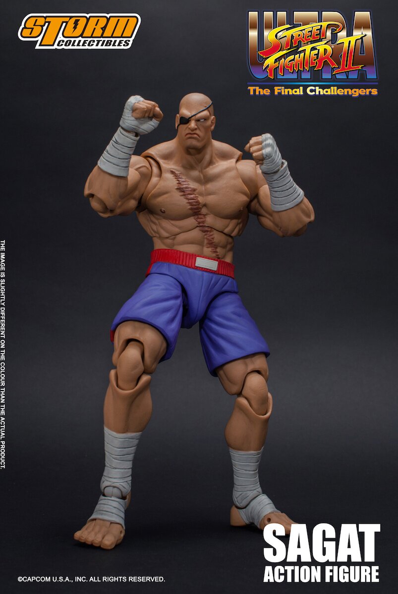 SEP121777 - STREET FIGHTER 1/4 SCALE SAGAT STATUE - Previews World