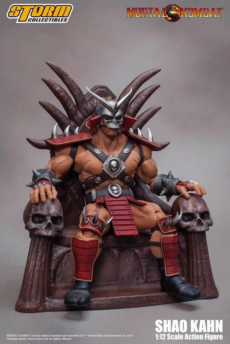 Shao Kahn Mortal Kombat 9 Storm Collectibles - Prime Colecionismo -  Colecionando clientes, e acima de tudo bons amigos.