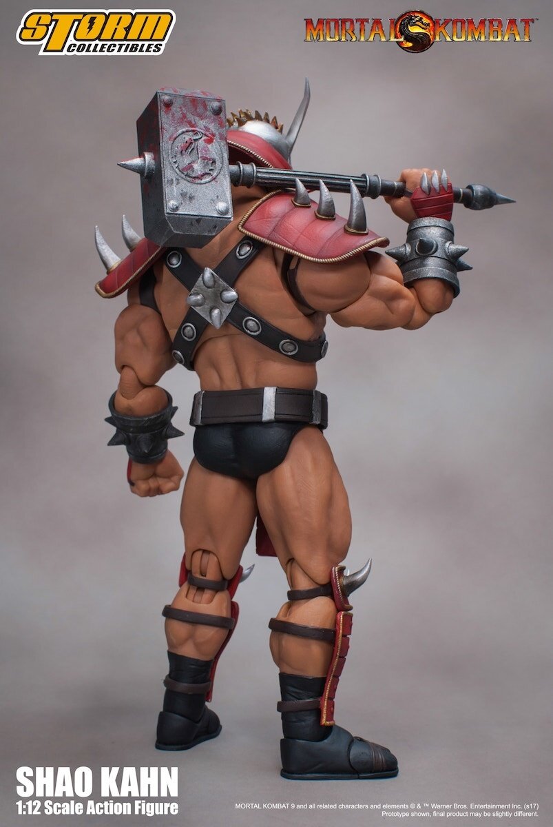 Mortal Kombat Shao Kahn 7 Action Figure Storm Collectibles - ToyWiz