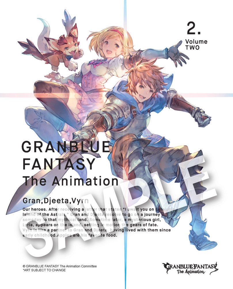 Granblue Fantasy the Animation Blu-ray Vol. 2 - Tokyo Otaku Mode (TOM)
