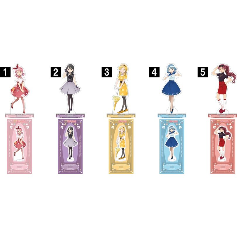 Madoka アクリルスタンド 雪の結晶デザイン Puella Magi Madoka Magica