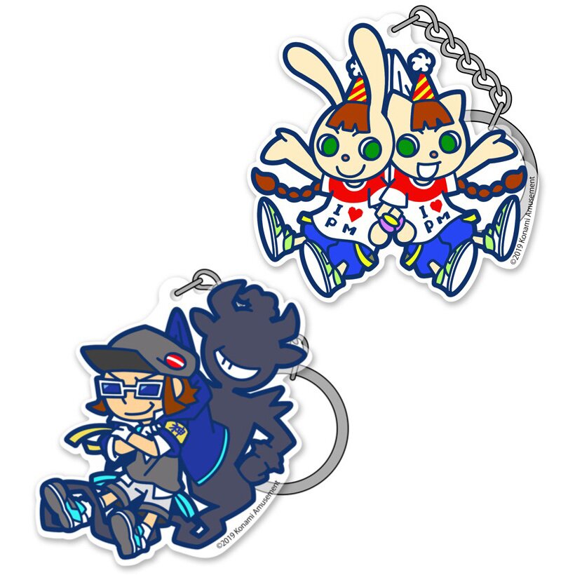 pop'n music Acrylic Tsumamare Keychain Collection: COSPA - Tokyo