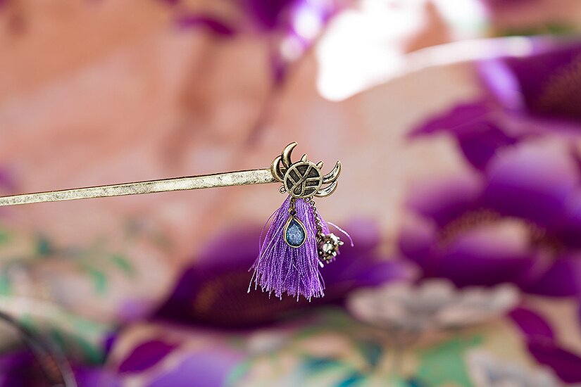 ☆人気☆【Kashiko】☆Kashiko Logo Hairpin+Pearl Hairpi.n☆ Fate/Grand Order Kanzashi Japanese Hair Pin: Good Smile