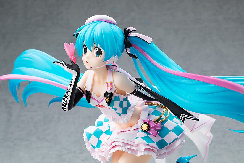 Hatsune Miku] [Racing Miku] 2019 Ver. Side Key Visual 1/7 Scale