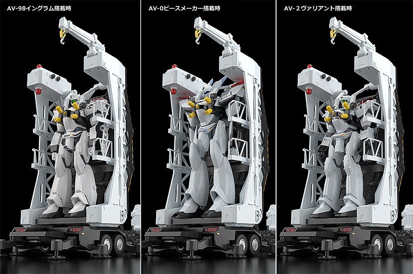 PATLABOR　MODEROID　未開封　４体セット Moderoid Mobile Police Patlabor Type 98 Special Command Vehicle