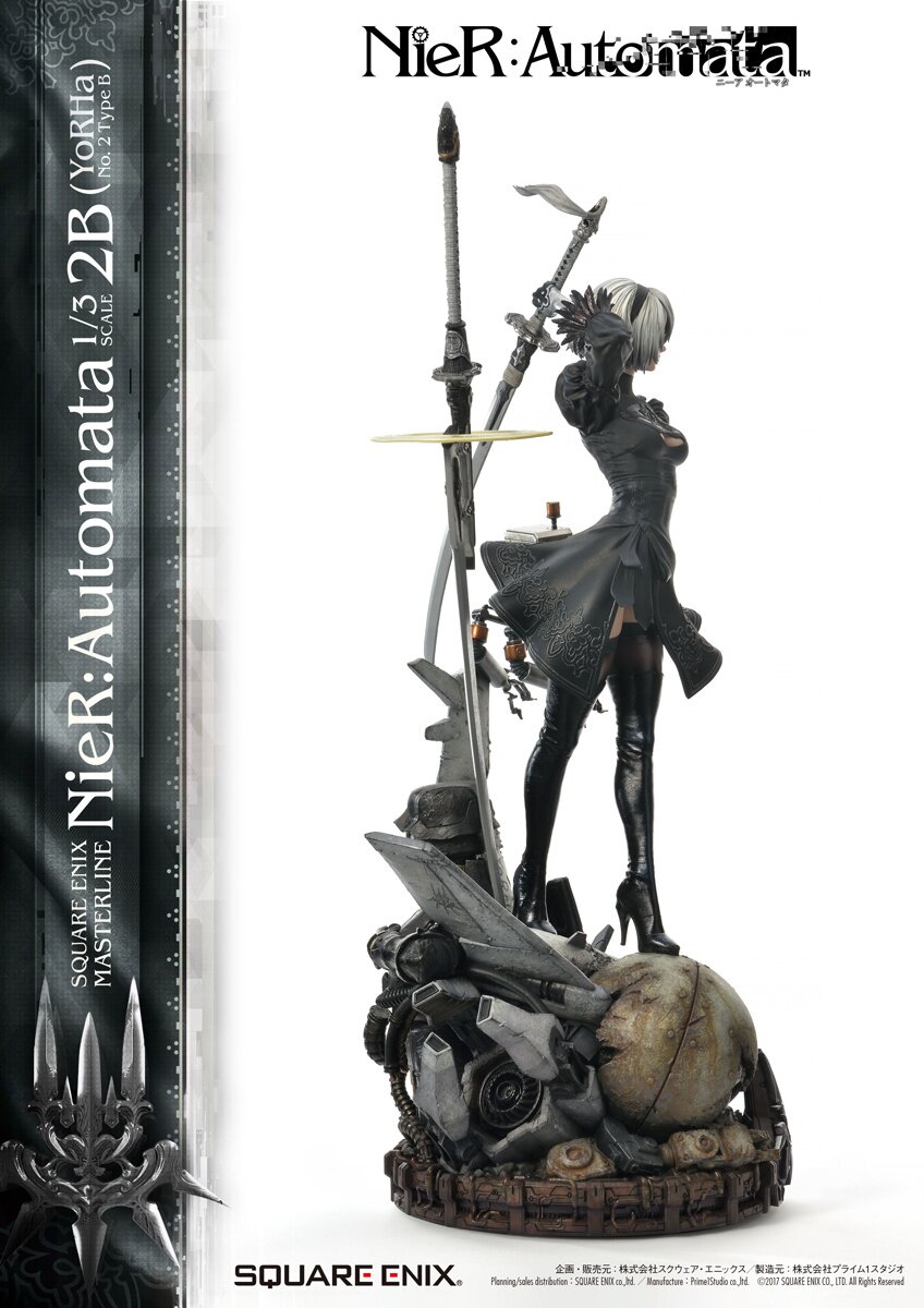 Square Enix Masterline NieR: Automata 2B (YoRHa No. 2 Type B) 1/3 Scale  Statue: SQUARE ENIX - Tokyo Otaku Mode (TOM)