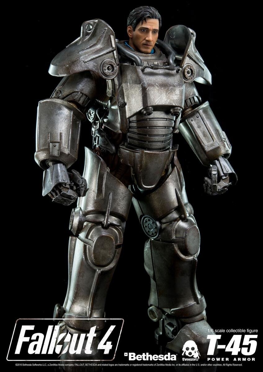 Fallout 4: T-45 Power Armor 1/6 Scale Figure: threezero - Tokyo