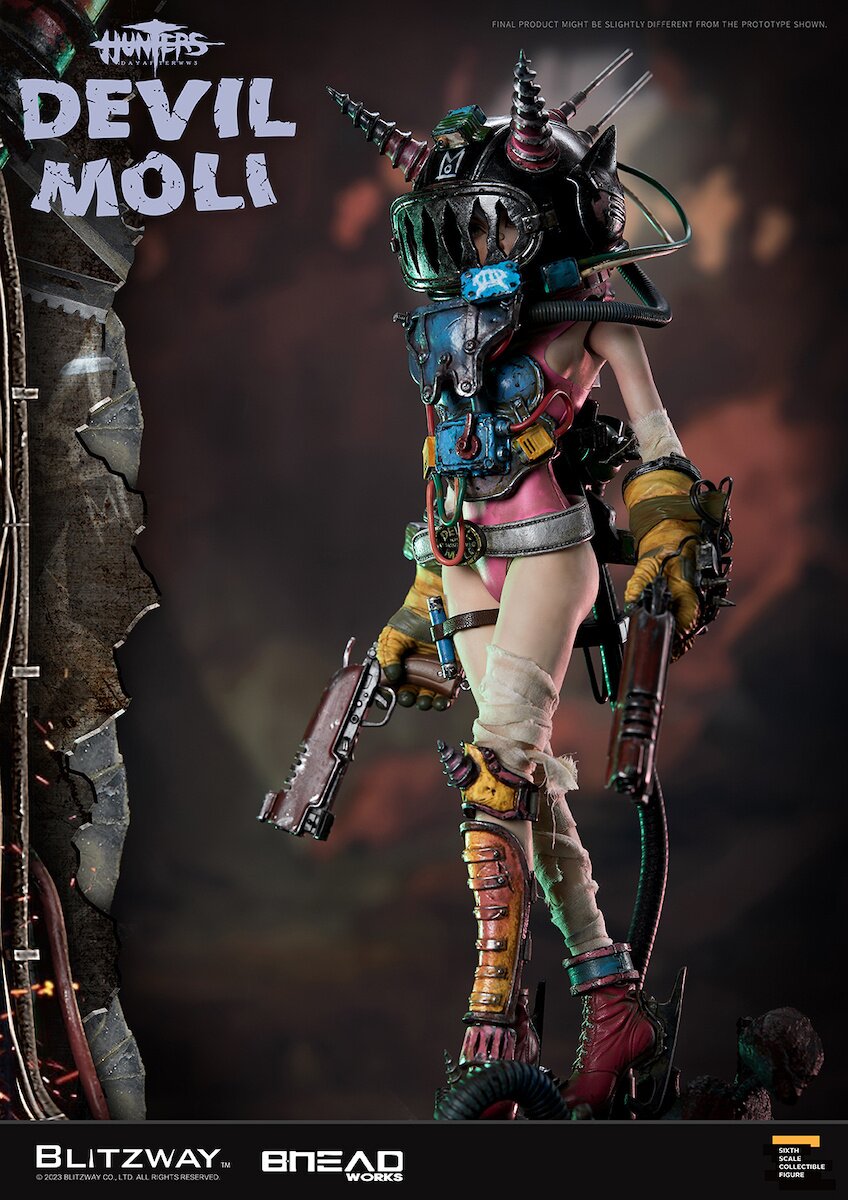 ブリッツウェイ 1/6 DEVIL MOLI デビルモーリ HUNTERS Day After WWIII - Devil Moli 1/6 Scale Figure - Spec