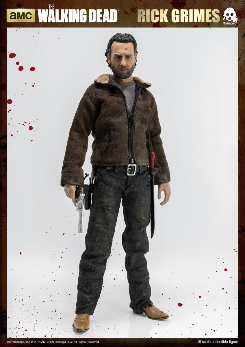 Threezero Rick Grimes 1/6 Figure THE WALKING DEAD Season 7