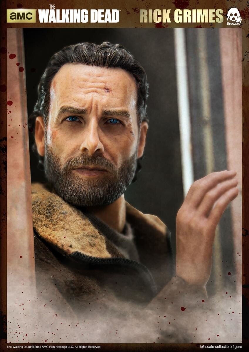 Rick Grimes 1/6 Scale Collectible Figure | The Walking Dead