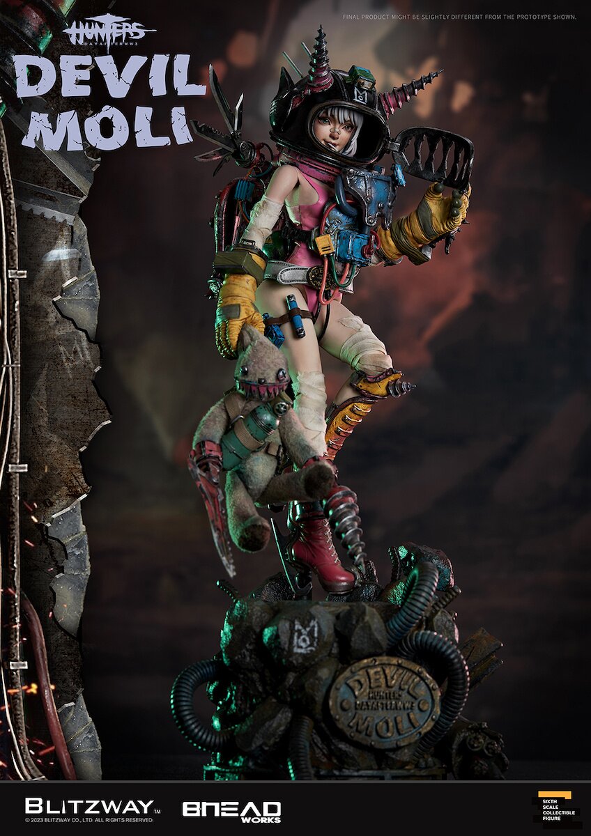 ブリッツウェイ 1/6 DEVIL MOLI デビルモーリ HUNTERS Day After WWIII - Devil Moli 1/6 Scale Figure - Spec