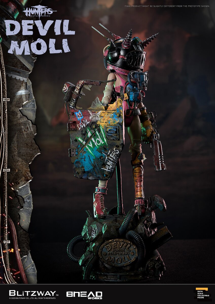 HUNTERS Day After WWIII - Devil Moli 1/6 Scale Figure - Spec