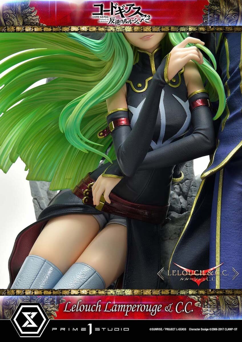 Prime 1 Studio Concept Masterline Code Geass: Lelouch of The Rebellion R2  C.C. x Lelouch Lamperouge CMCGR-03 1/6 Scale Statue