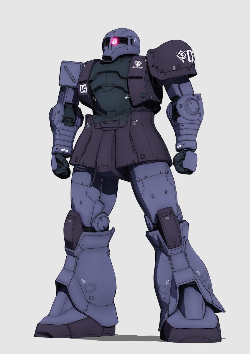 Amazon.com: HG Mobile Suit Gundam THE ORIGIN 1/144 Zaku I