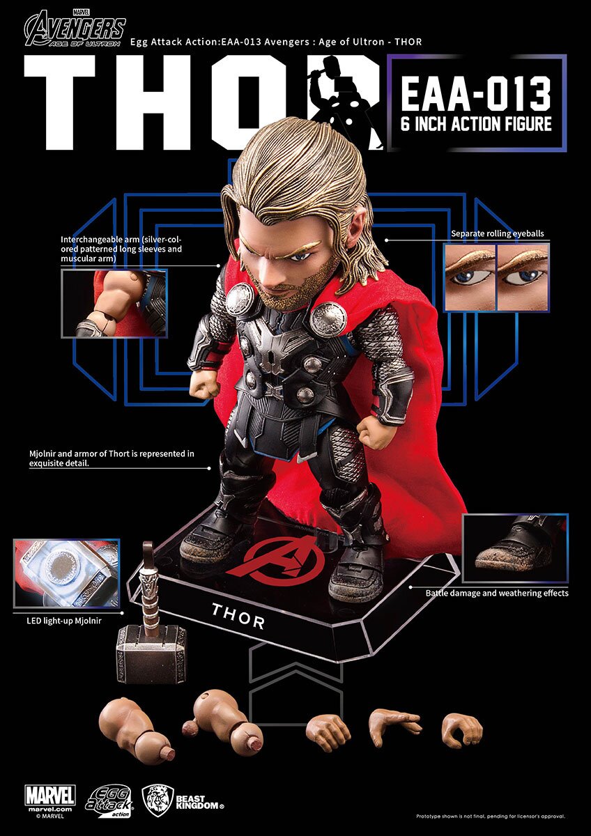 Figurine Thor – The Avengers : Age Of Ultron - JapanFigs™