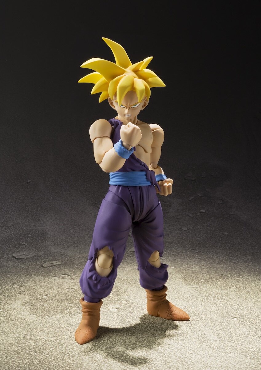 100% In Stock Original Bandai S.H.Figuarts Shf SON GOKU SON GOHAN SUPER  SAIYAN 2 Dragon Ball Z Anime Action Collection Figures