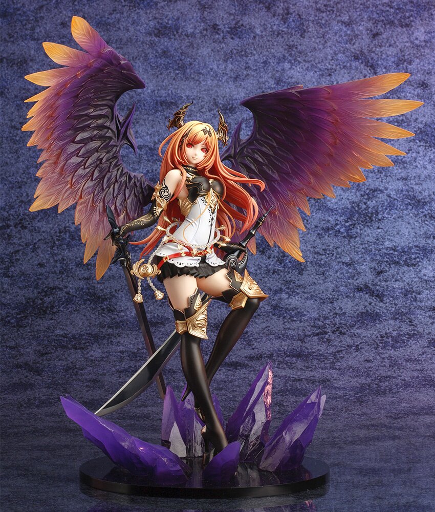 Wgjbmg Jogo kotobukiya raiva de bahamut anjo escuro Olivia Figuras