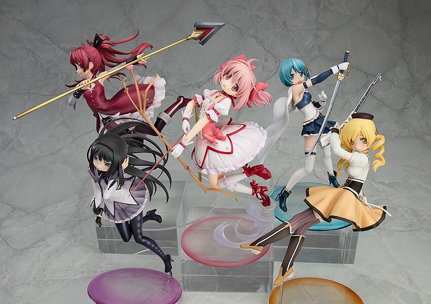 madoka magica figure set