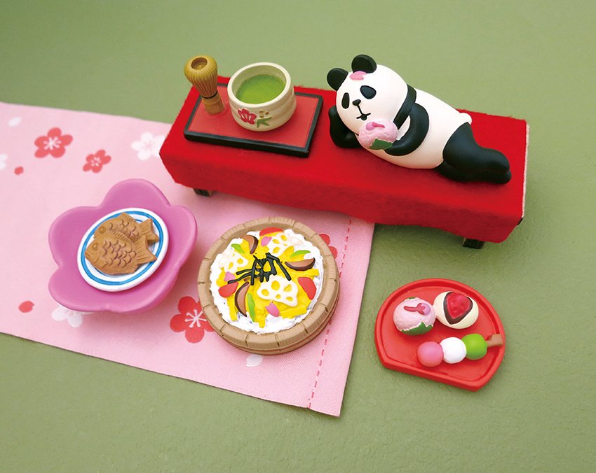 concombre Cherry Blossom Viewing Diorama Collection - Tokyo Otaku
