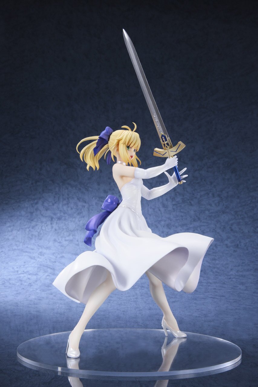 [Fate/stay night]: UBW Saber White Dress Ver. Figure: Type-Moon - Tokyo ...