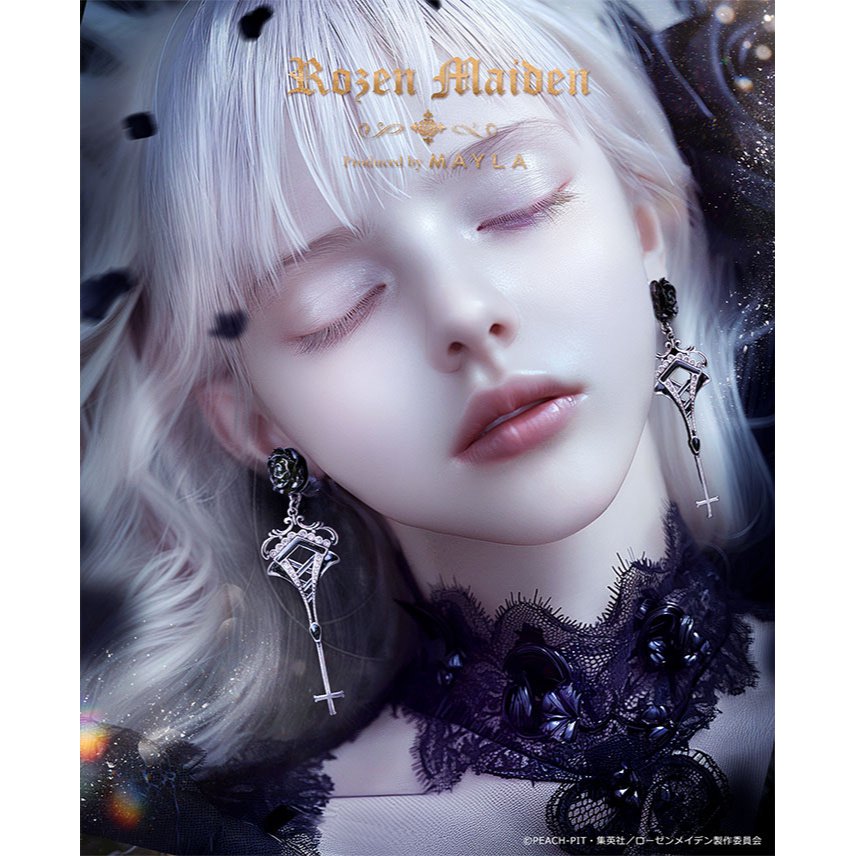 MAYLA Rozen Maiden Iconic Ear Object Earrings Original - Tokyo