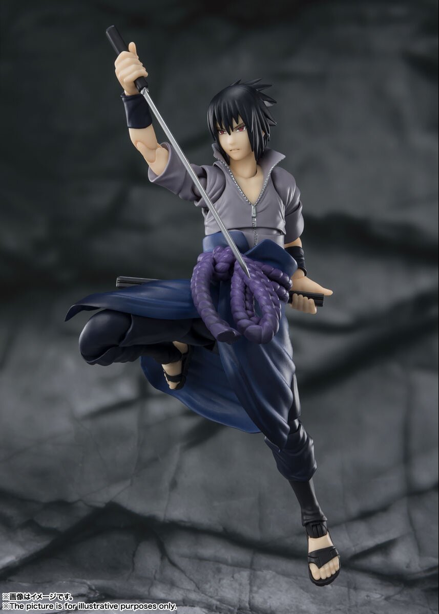 S.H.Figuarts Naruto Shippuden Sasuke Uchiha -He Who Bears All Hatred