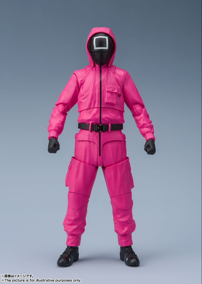 SHFiguarts SQUID GAME マスクドワーカー&マスクドソルジャー S.H.Figuarts Squid Game Masked Worker - Tokyo Otaku Mode (TOM)