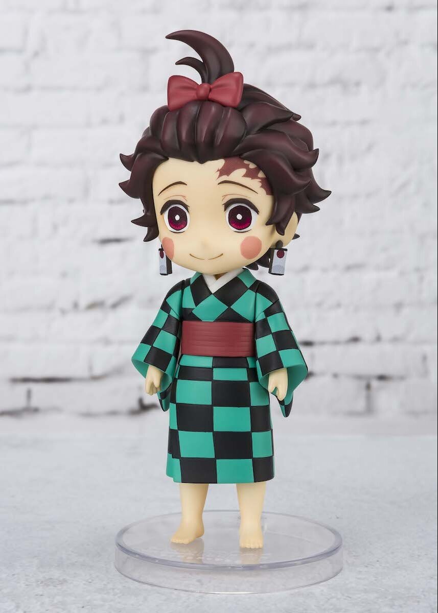 Boneco Articulado Tanjiro Nezuko Zinetsu Demon Slayer Nendroind