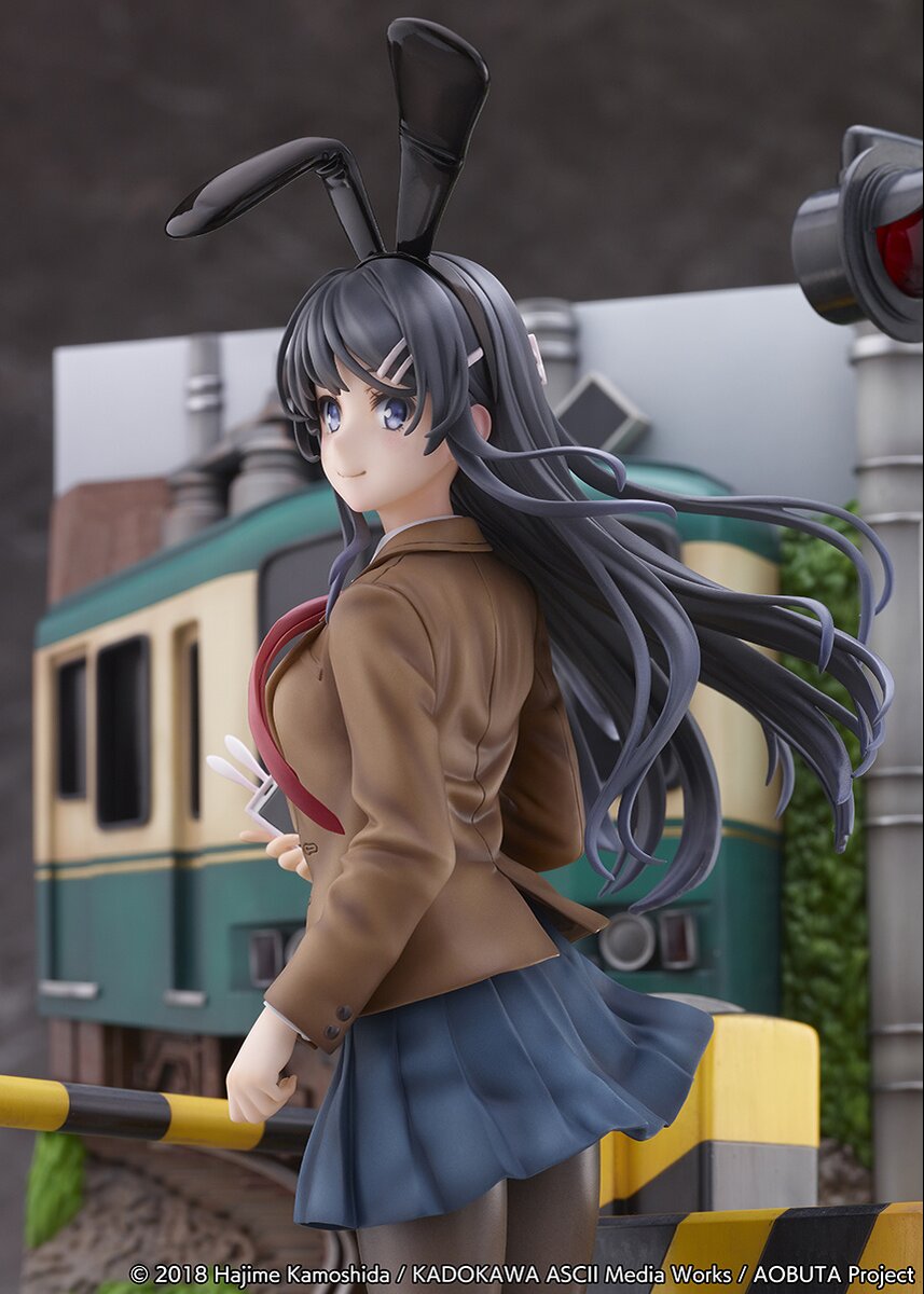 1/7 Scale Enoden ver. Mai Sakurajima - Seishun Buta Yarou wa Bunny Girl  Senpai no Yume wo Minai Statue - SSF Studios [In Stock]