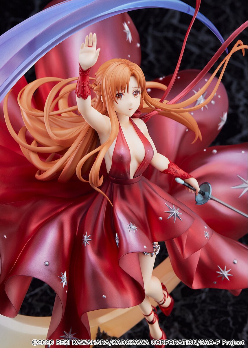 Sword Art Online Alice & Asuna: Crystal Dress Ver. 1/7 Scale Figure Set w/  Bonus Rotational Pedestal: eStream - Tokyo Otaku Mode (TOM)