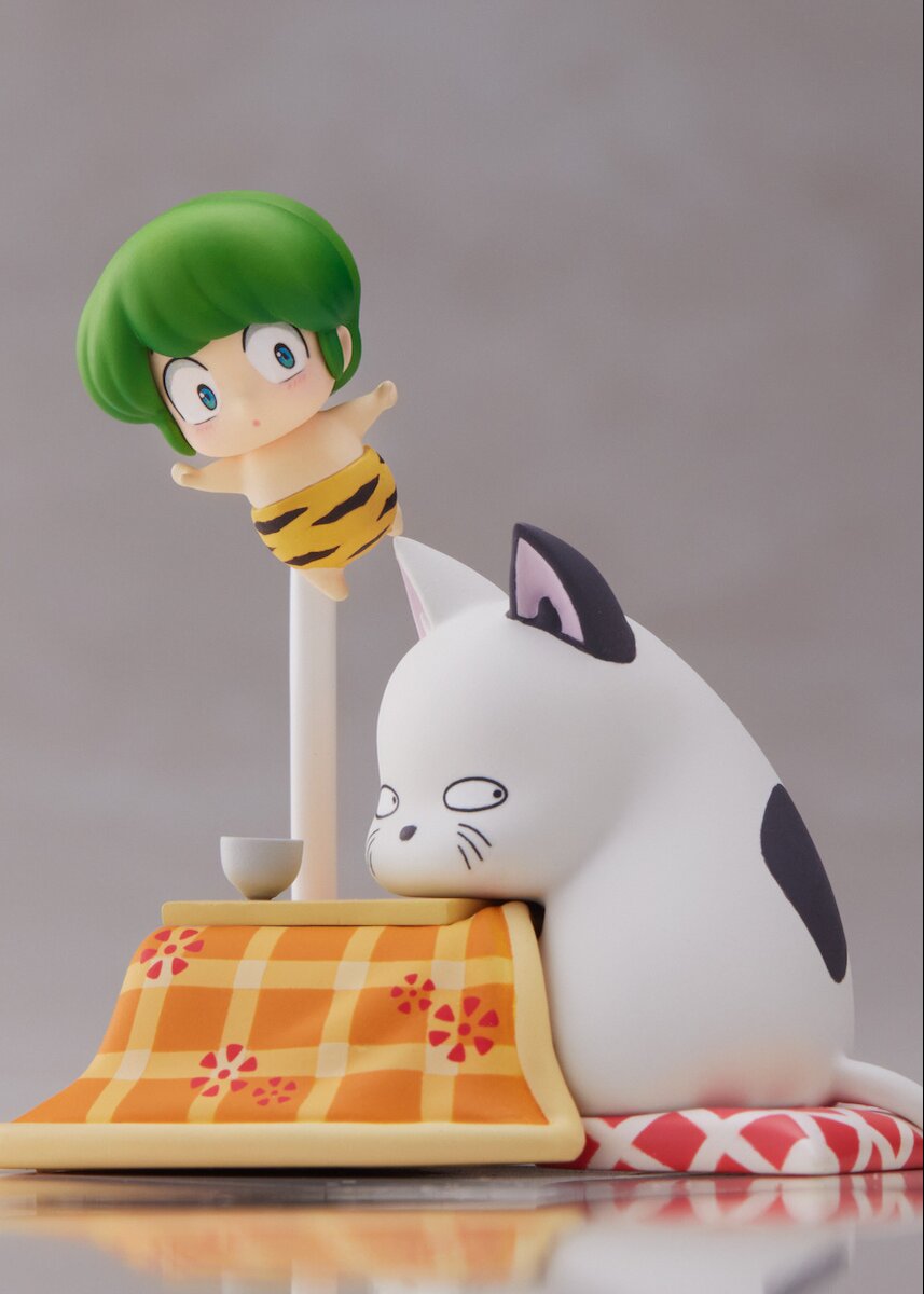 Figurine Urusei Yatsura - Ten & Kotatsu Neko Par Plum - Édition 2023 - Neuve Sous Blister