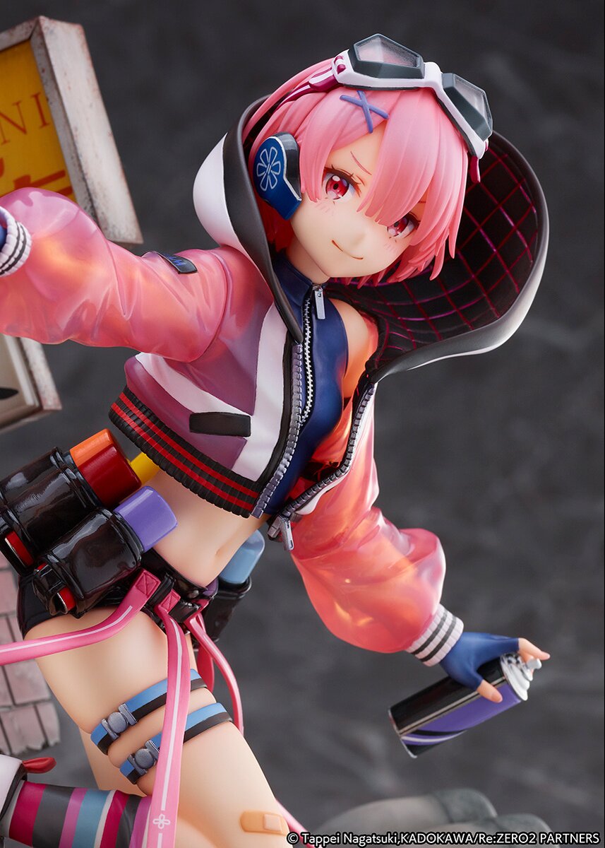 Re:Zero -Starting Life in Another World- Ram: Neon City Ver. 1/7 Scale  Figure
