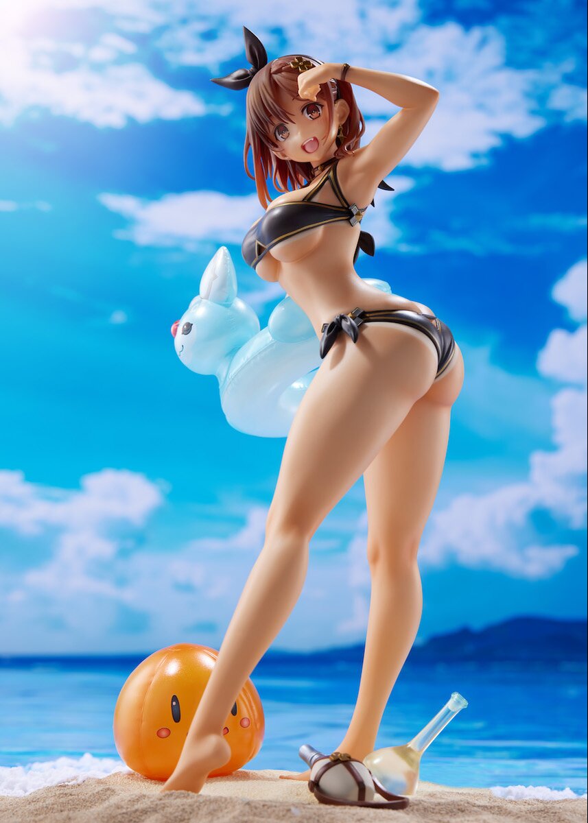 Atelier Ryza 2 Lost Legends the Secret Fairy Ryza Black Swimwear Tanned Ver. 1 6 Scale Figure