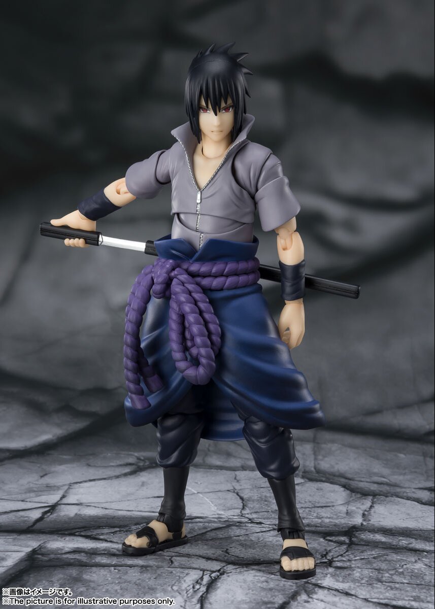 Sasuke Uchiha Chidori Action Figure Naruto Shippuden Anime PVC