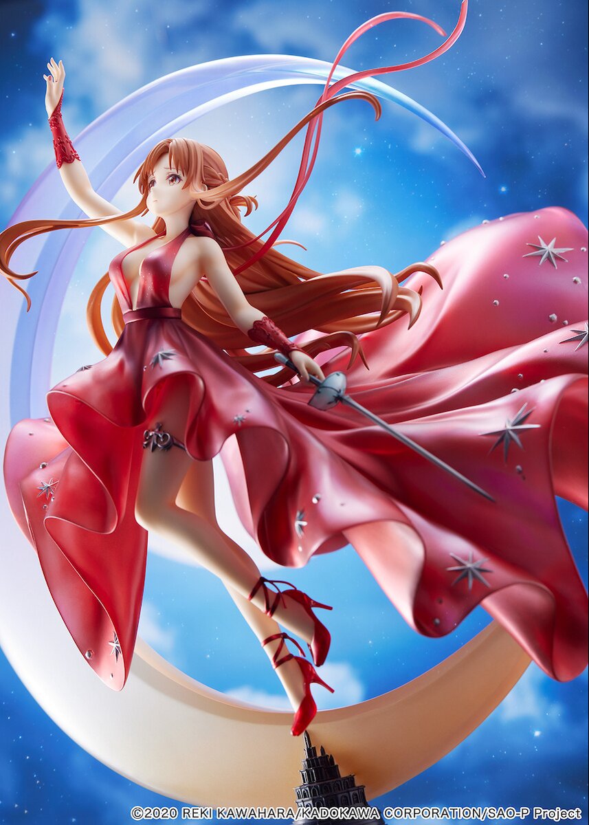 SAO Progressive Asuna Crystal Dress Figure Coming in 2022 - Siliconera