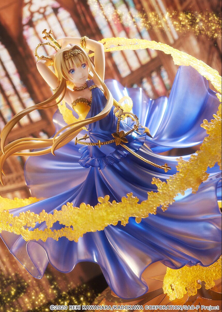 Life-size Sword Art Online anime girl figure wears real, custom