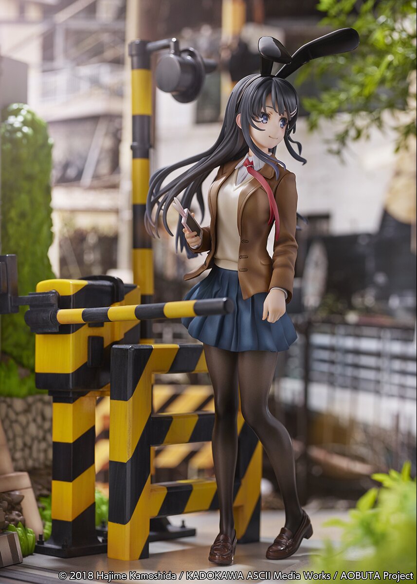 1/7 Scale Enoden ver. Mai Sakurajima - Seishun Buta Yarou wa Bunny Girl  Senpai no Yume wo Minai Statue - SSF Studios [In Stock]