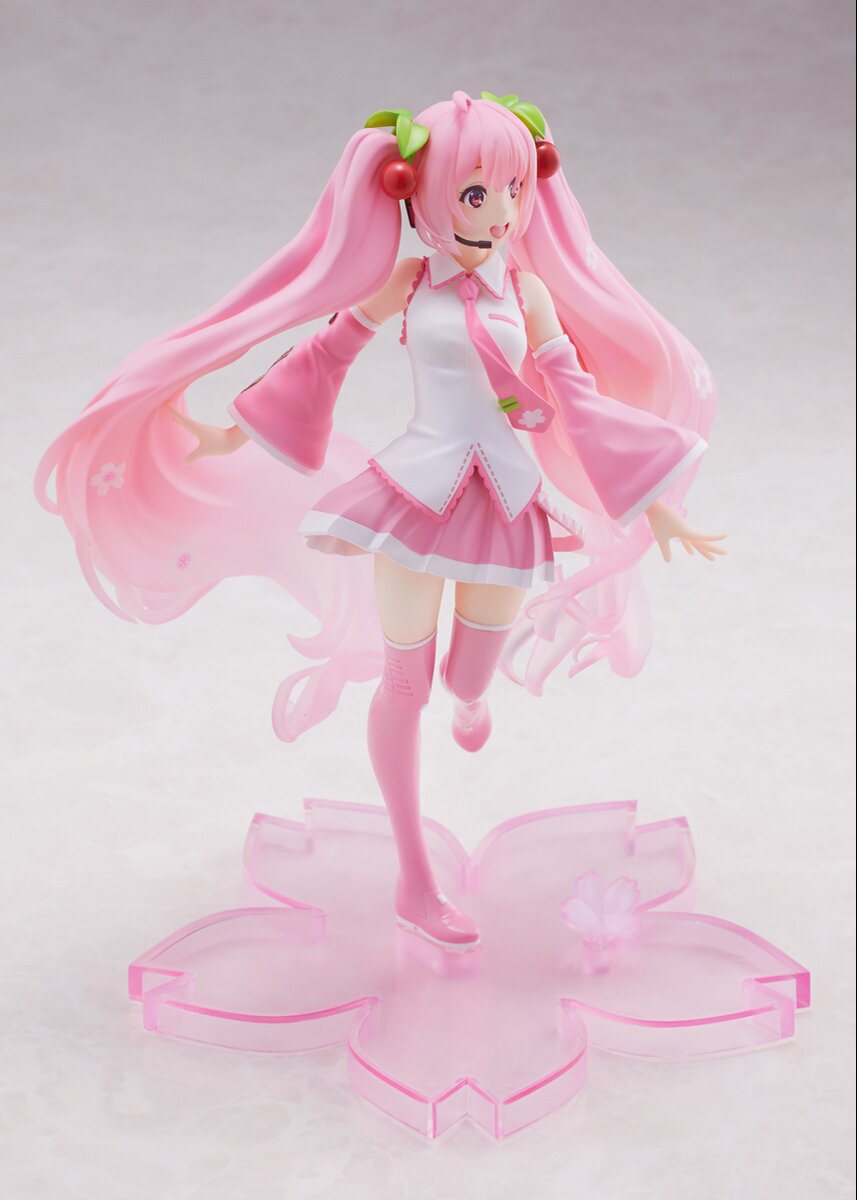 miku cherry blossom figure