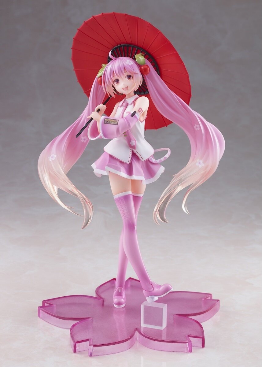 Sakura Miku 2nd Season: Japanese Umbrella Ver. Non-Scale Figure - Tokyo ...