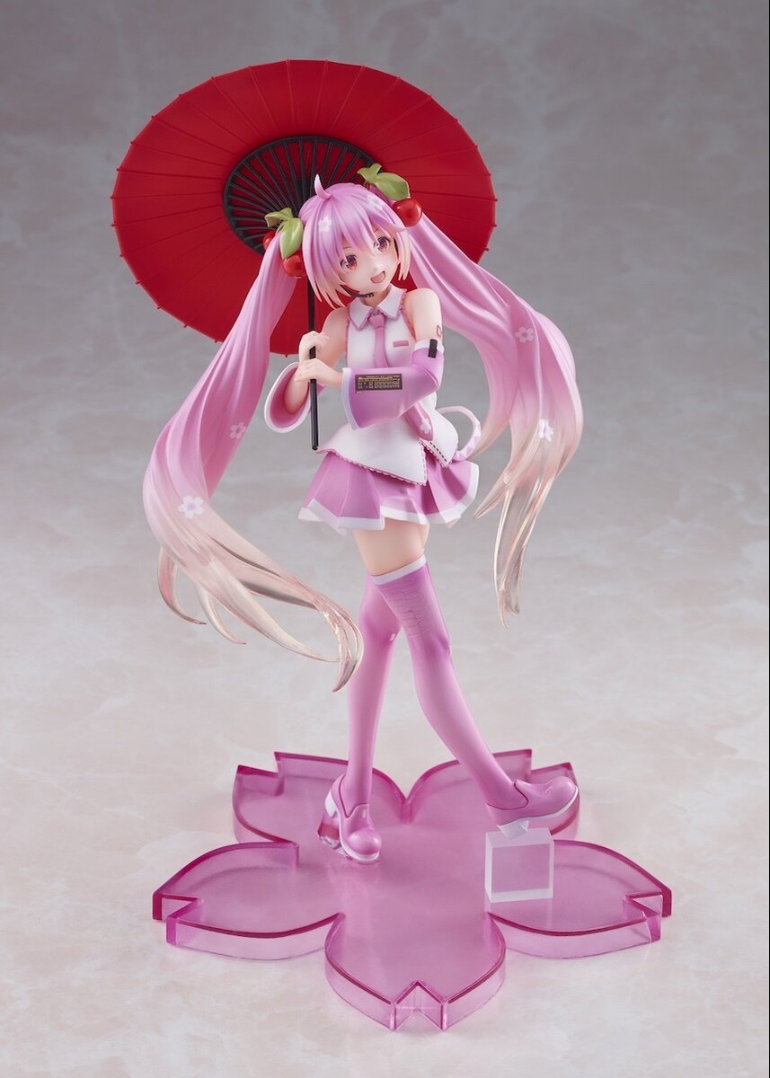 Sakura Miku 2nd Season: Japanese Umbrella Ver. Non-Scale Figure - Tokyo ...