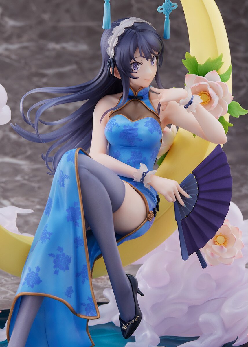 Rascal Does Not Dream of Bunny Girl Senpai Mai Sakurajima: Chinese Dress  Ver. 1/7 Scale Figure