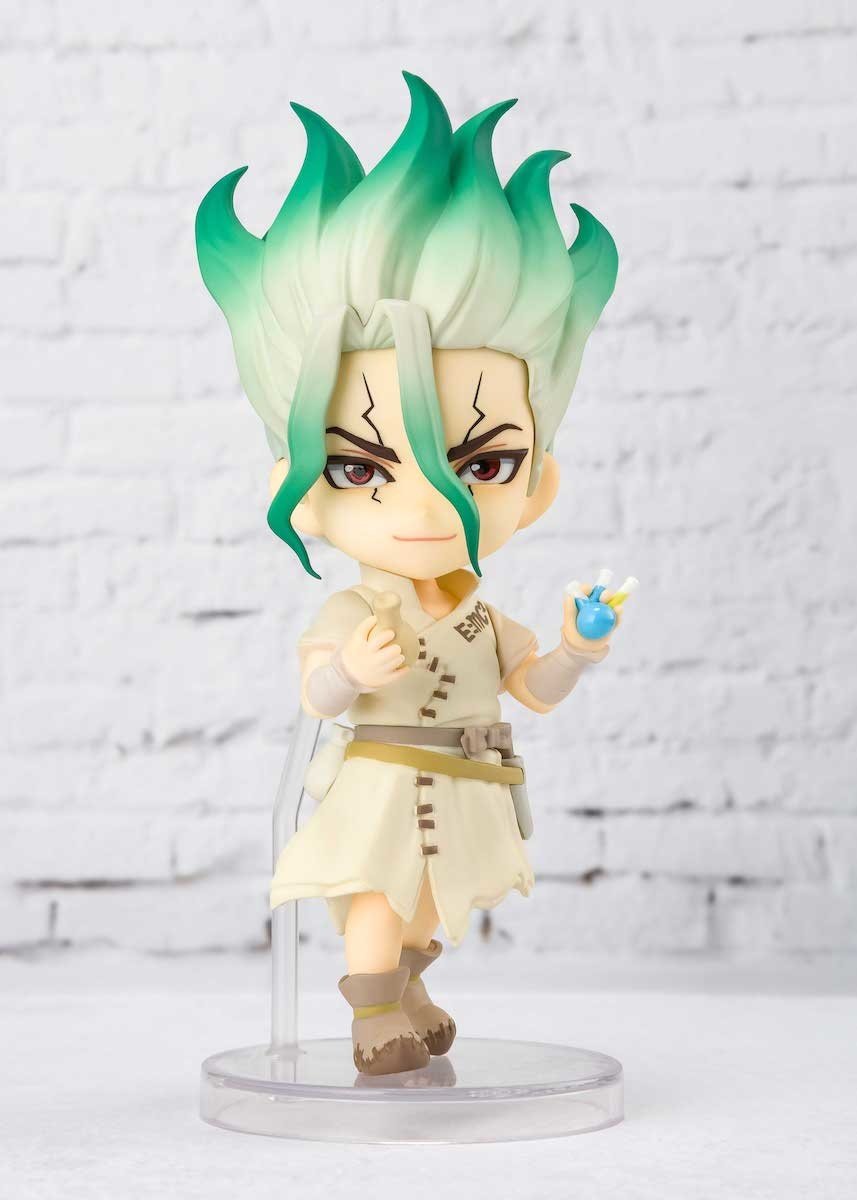 Dr.STONE フィギュアーツミニ Figuarts Mini Dr. Stone Senku Ishigami: Bandai - Tokyo Otaku Mode