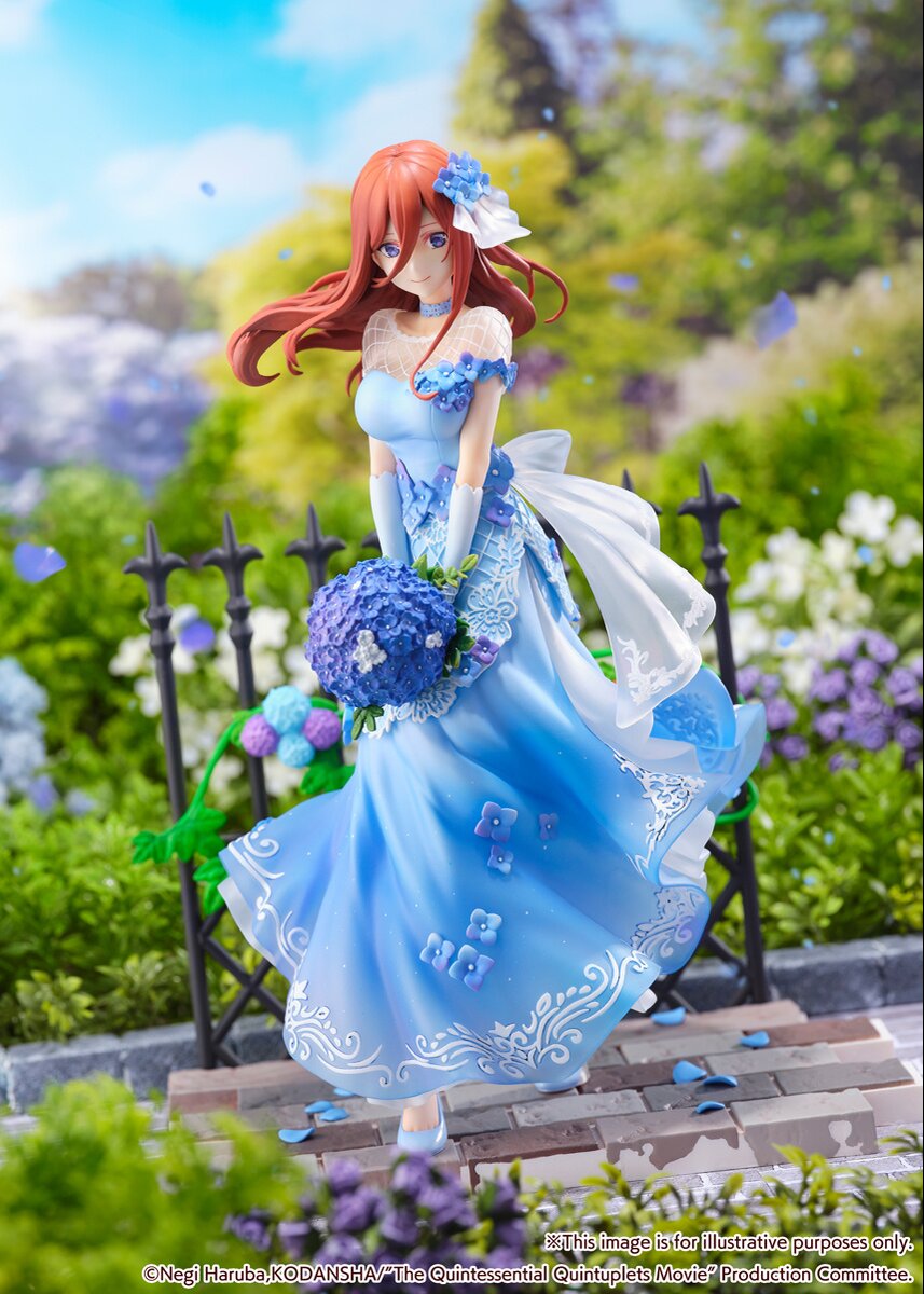 SHIBUYA SCRAMBLE FIGURE 中野 二乃 -Floral Dress Ver.- 1/7